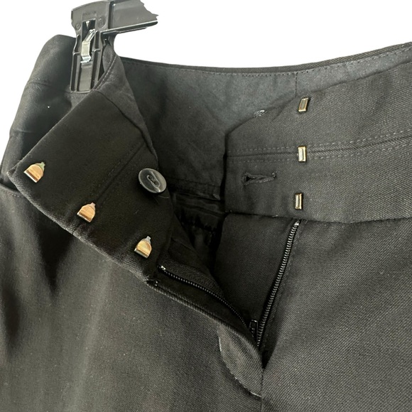 Express Women’s 6R Black Pants Career Office Minimalist Capsule Trouser Flare - Picture 9 of 15